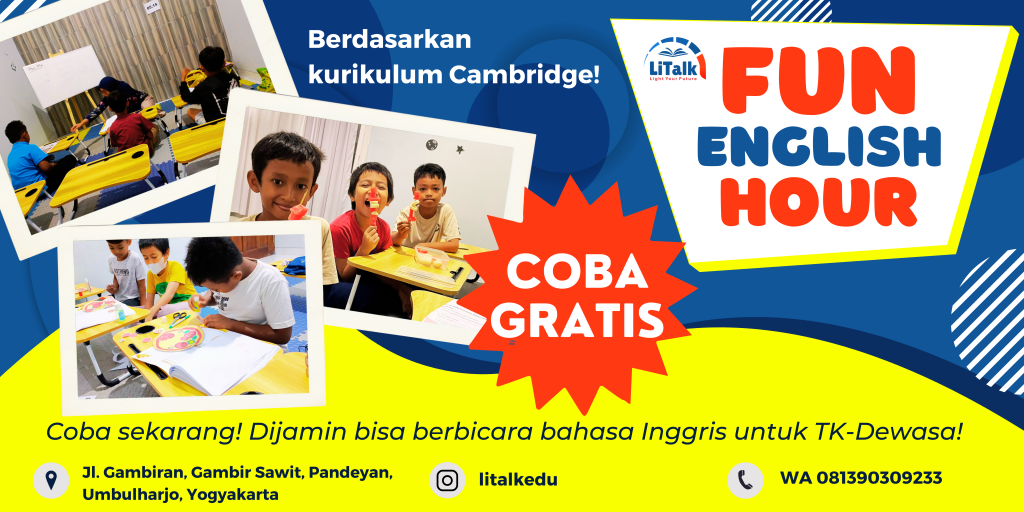 Kursus bahasa inggris terdekat